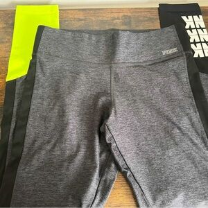 PINK Victoria's Secret Charcoal Kids Leggings